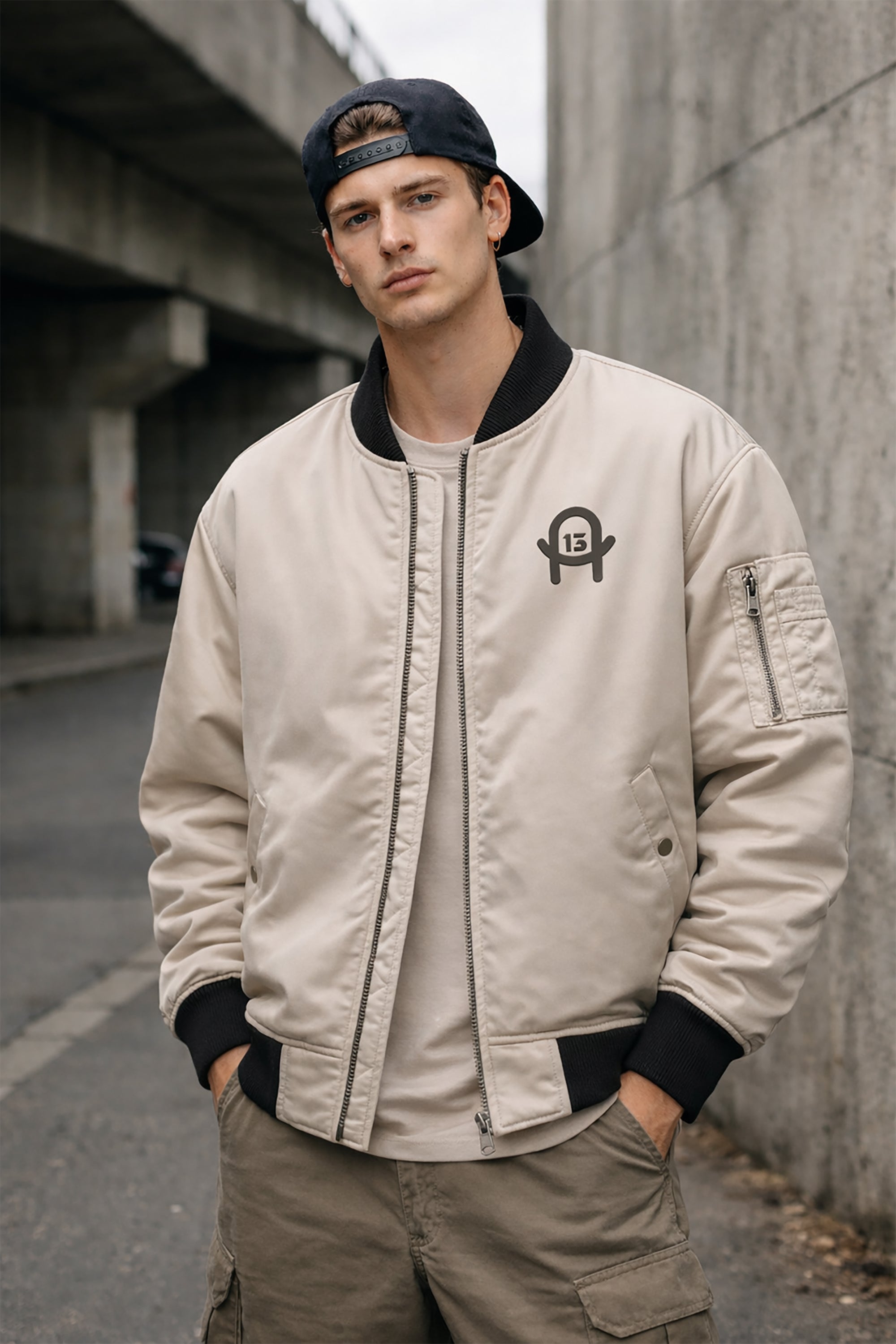 Oversized Bomberjacke