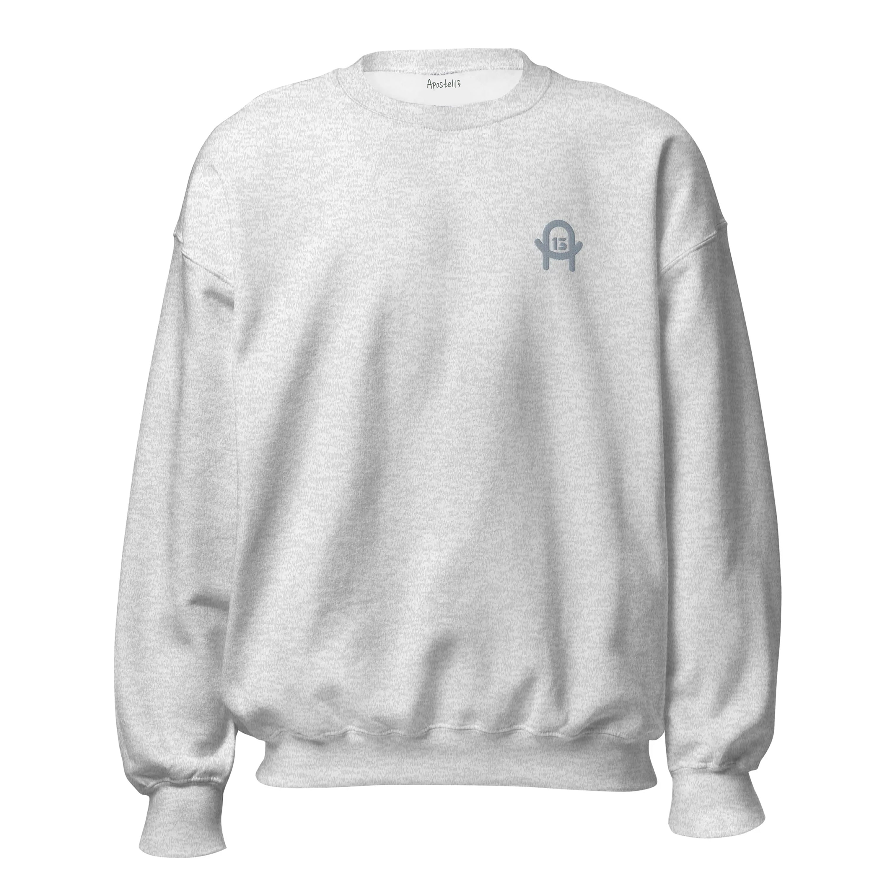 Unisex Sweatshirt A13 – Stick Hellgrau