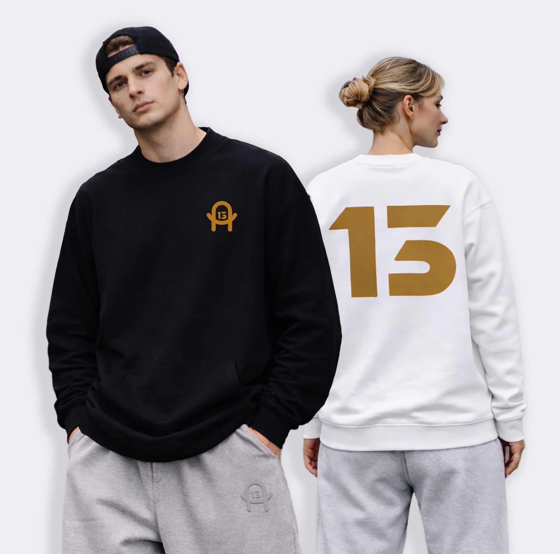 A13 Organic Sweatshirt aus schwerer Bio-Baumwolle 13