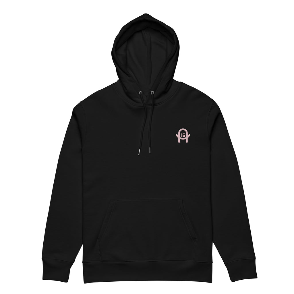 Oversized Urban Bio Hoodie A13 – Pink Quadrat